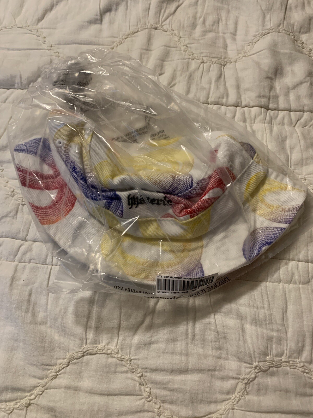 ＊SUPREME×HYSTERIC GLAMOUR スネーク バケットハット Supreme HYSTERIC GLAMOUR Snake hat