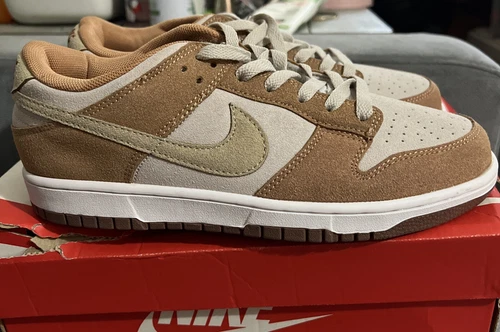Nike Dunk Low Pro Premium Medium Curry Khaki Size 8 Men’s DD1390-100