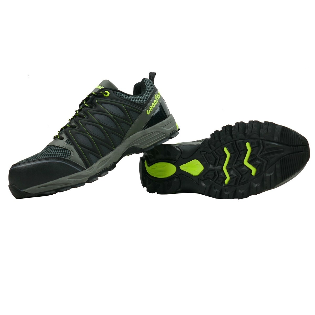 Scarpe Sicurezza Goodyear S1P Scarpe Da Lavoro S1P Goodyear Exclusive Work-Trade Edition - Taglie 36-48, Colore Turchese, Antistatiche, Traspiranti Calzature Sicurezza Leggere Goodyear Work-Trade - Foto 6