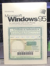 BOOK  MICROSOFT WINDOWS 95  95 PAGES 