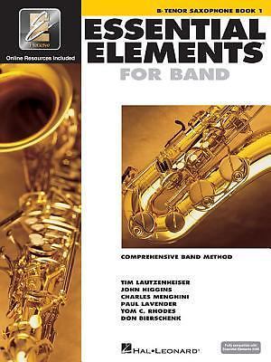 Essential Elements for Band - Bb Tenor Saxophone Book 1 with EEi (Book ...