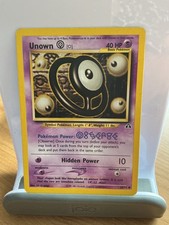 Pokemon Card Unown O 69/75 Neo Discovery Common WOTC Light Play