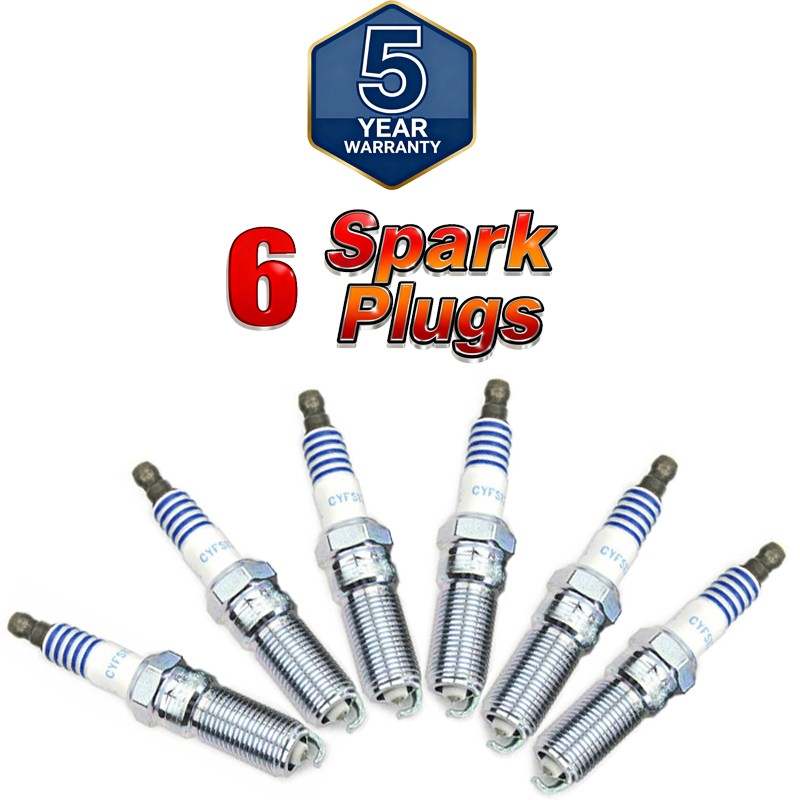 Set of 6 Land Rover LR2 Range Evoque Sport2.0 SPARK PLUG LR025605 LR123892