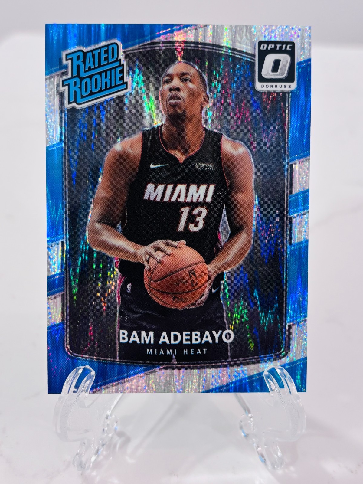 2017-18 Panini Donruss Optic - Rated Rookie Bam Adebayo #187 Shock (RC)