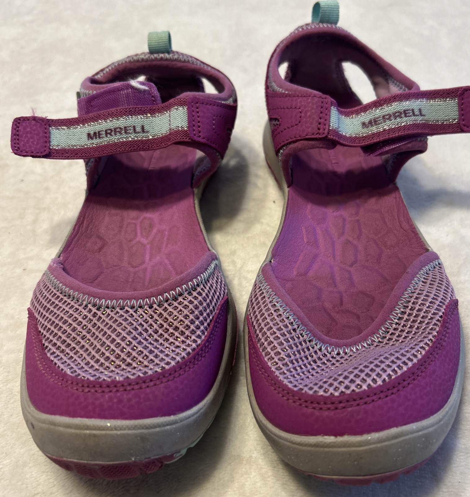 Merrell Women’s Sandals Size 5 M Purple Strappy Outdoor Select Grip Hydro