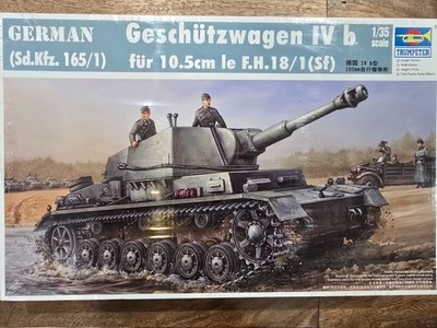 1/35 German Geschutzwagen IV b fur 10.5cm Sd.Kfz 165/1 Trumpeter #00374