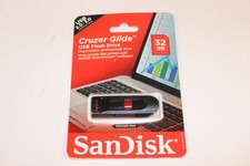 SanDisk Cruzer Glide 32GB USB 3.0 Flash Drive Retractable New Sealed