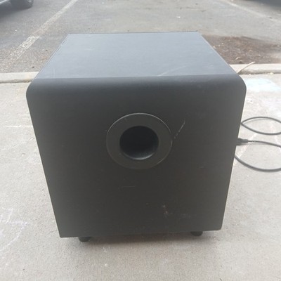 Cerwin Vega AVS SUB8 Compact 150W 8  Home Theater Subwoofer - Tested Working