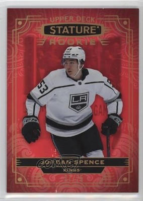 2022-23 Upper Deck Stature Rookies Red 27/75 Jordan Spence #127 Rookie RC 1q2