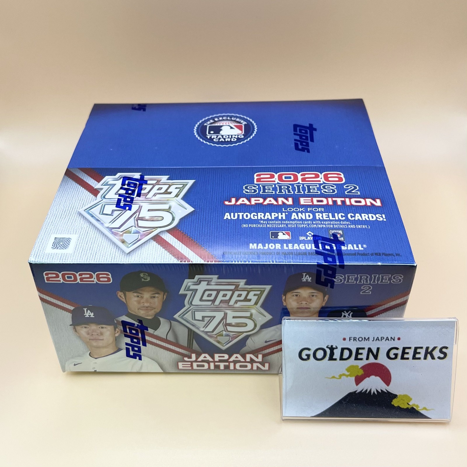 2026 Topps MLB Baseball Series 2 Japan Edition Factory Sealed Box NEW SHIP ASAP