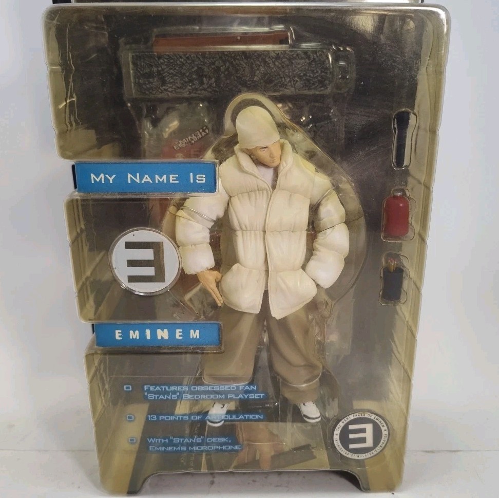 エミネム　フィギュア　EMINEM Art Asylum 2001 Eminem My Name Is Eminem Action Figure for