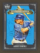 Andres Gimenez 2021 Panini Diamond Kings Debut Blue Frame - #DDK-NM