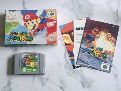 Super Mario 64. CIB Complete. N64 Nintendo 64. Tested. Authentic. Very Good.