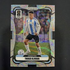 2026 Panini Prizm FIFA World Cup THIAGO ALMADA SILVER WAVE PRIZM Argentina #11