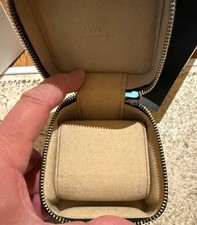 IWC box case real leather for 1 watch uhrenbox boîte NEW!