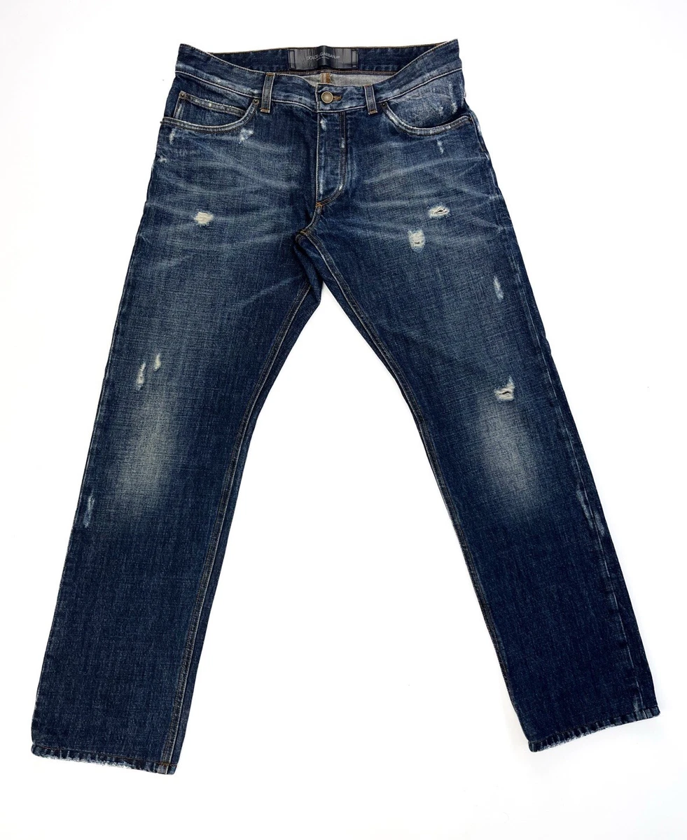パンツ d&g classic damage denim size52 Dolce&Gabbana Classic Blue Jeans for Men for sale | eBay
