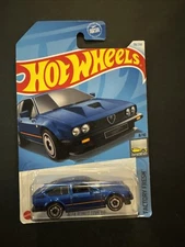Hot Wheels FACTORY FRESH 8/10 Alfa Romeo GTV6 3.0 98/250 Blue