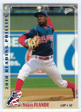 2010 Reading Phillies (Class AA-Philadelphia Phillies) Yohan Flande