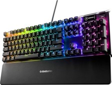 Steelseries Usb Apex 5 Hybrid Mechanical Gaming Keyboard W Hybrid Blue Switches