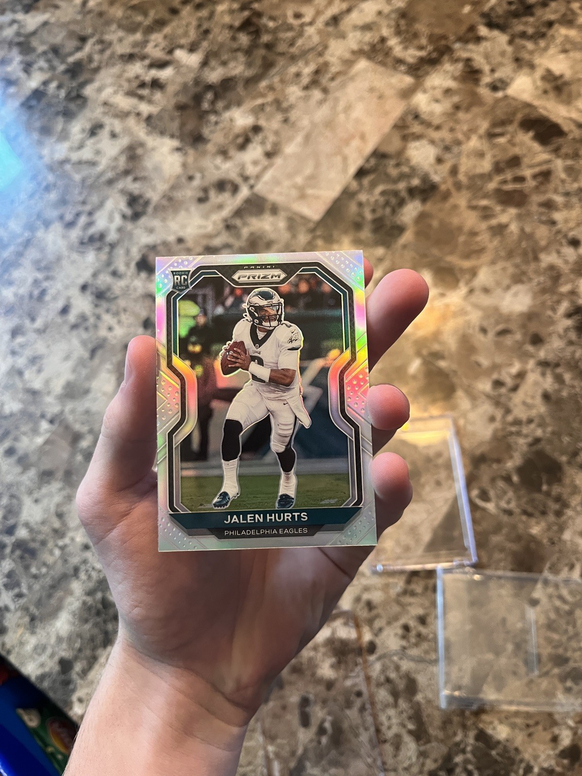 2020 Jalen Hurts Prizm Rc Silver #343