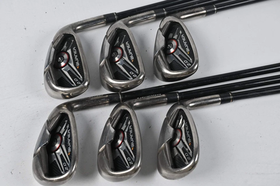 Taylormade Burner 2.0 Irons / 6-PW+SW / Regular Flex Superfast 65 Shafts - Image 2 of 4