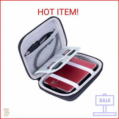 Hard Travel Case Replacement for WD My Passport Easystore 1TB 2TB 3TB 4TB USB 3.