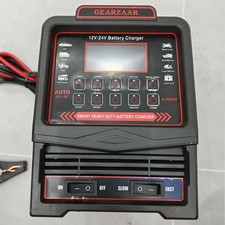 Heavy Duty Car Battery Charger 12V-24V Smart Automatic Intelligent Pulse Repair