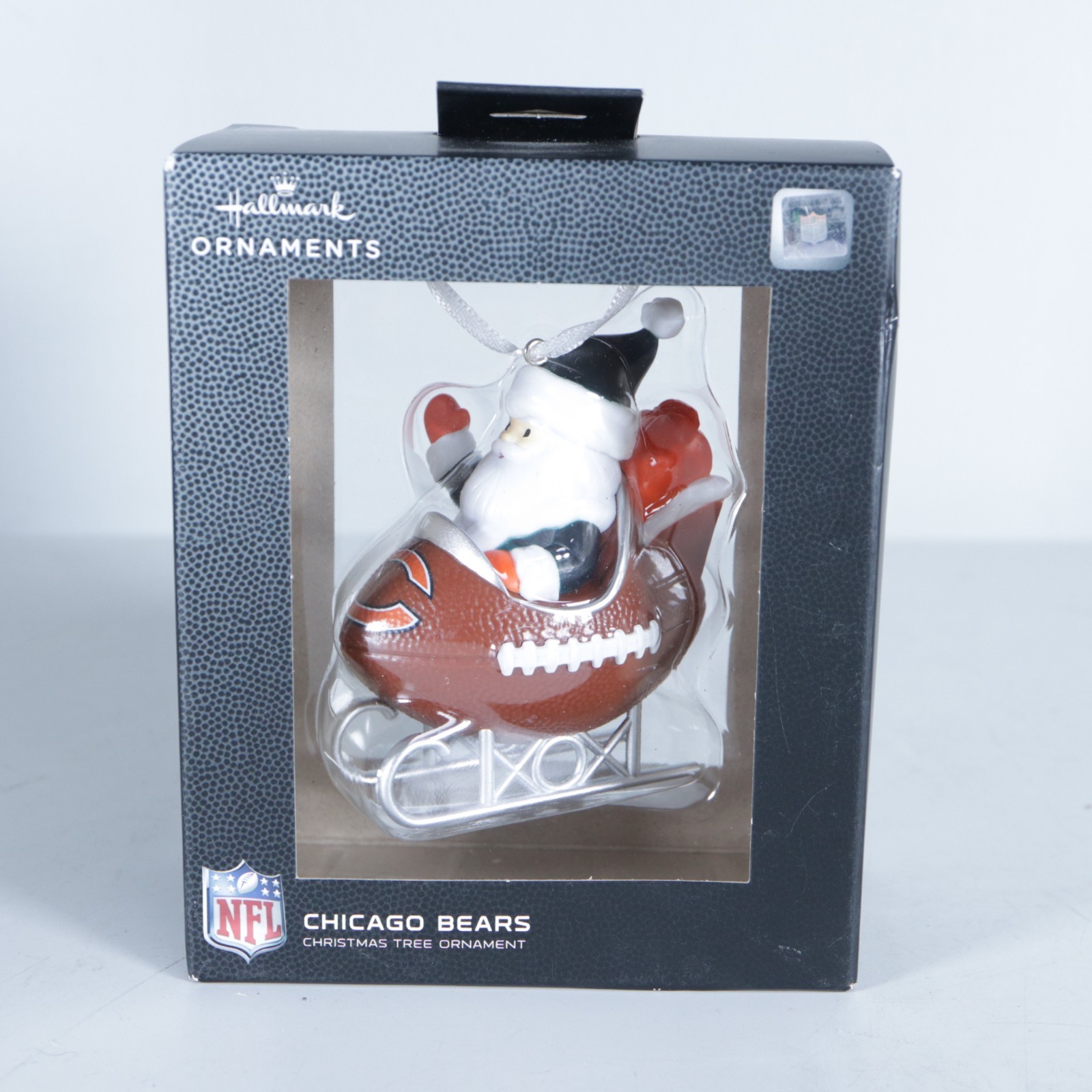 NEW Hallmark Ornament NFL Chicago Bears Santa Football Sleigh