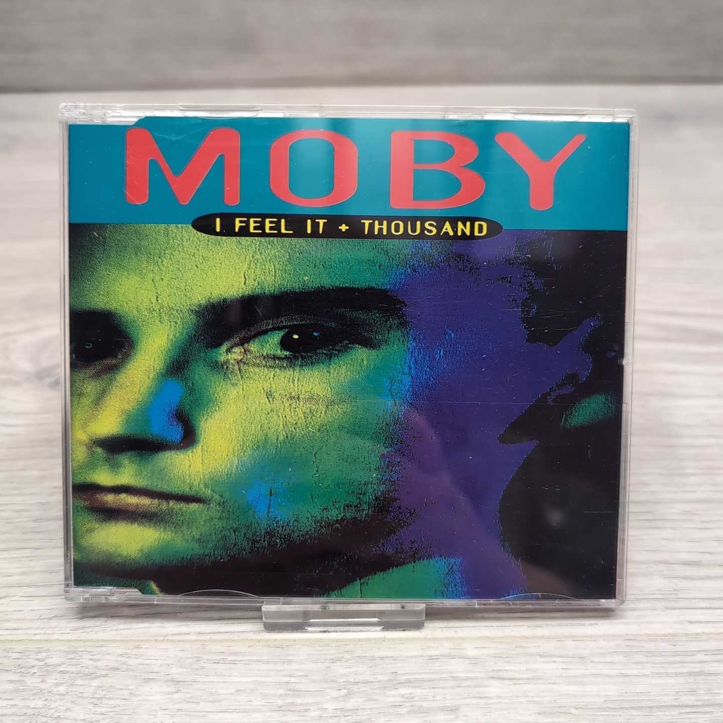 Moby - I Feel It / Thousand - 4 Track CD Single - 1992 Instinct Records - VG Con