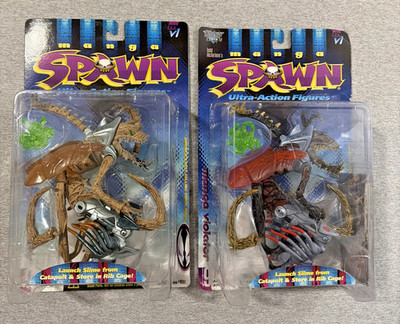 McFarlane Toys 2 Variants Spawn Manga Violator 1997 Series 9 Ultra-Action Figure