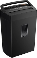 Bonsaii 12-Sheet Cross Cut Paper Shredder, Home Heavy Duty Shredder, P4 Secur...