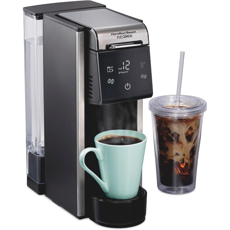 FlexBrew Advanced 4-in-1 Single Serve Hot & Iced Coffee Make