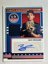 2023 Panini Stars and Stripes National Team Development Program Signature Relics