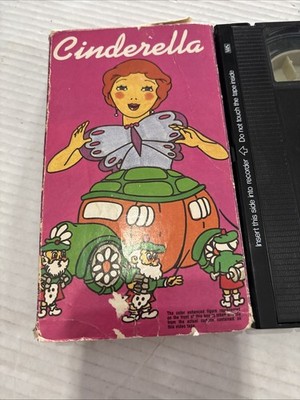 1st Ever Made Cinderella VHS Star Classics Inc Rare Tested VHS