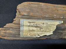 Fossiles Holz, Lignit, Bocka b. Altenburg