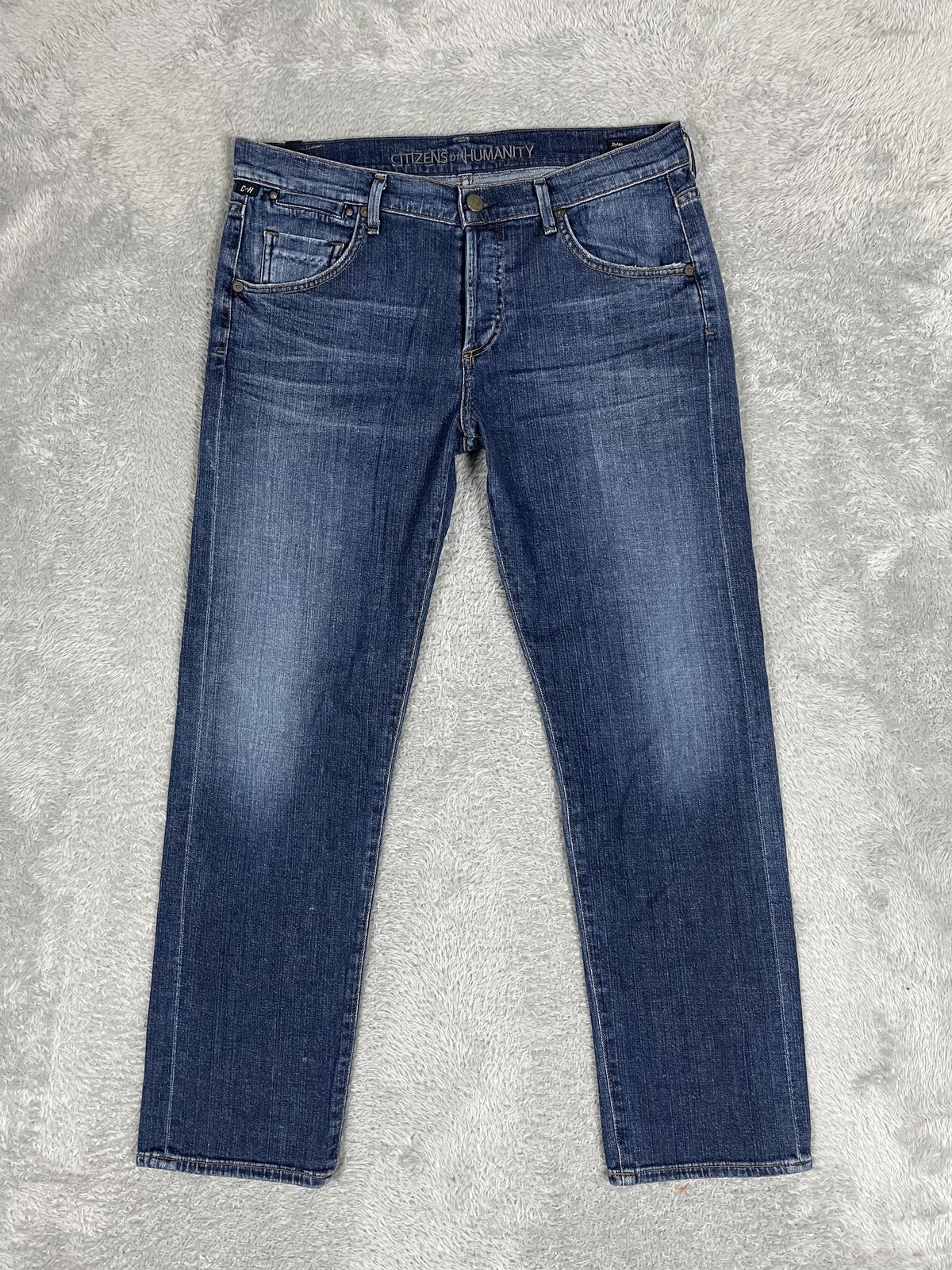Citizens of Humanity Jeans Womens 29 Blue Dylan Relaxed Boyfriend Stretch USA