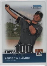 2010 Bowman Chrome Topps 100 Prospects /999 Andrew Lambo #TPC34