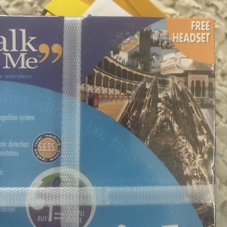 Learn Spanish PC CD-ROM Language Learning Auralog Talk to Me Series Brand New - Image 2 of 4