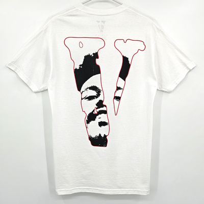 Official The Weeknd x Vlone After Hours Blood Drip T-Shirt White