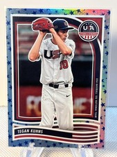 2024 Panini Stars & Stripes USA Baseball Tegan Kuhns Stars #84 USA Baseball