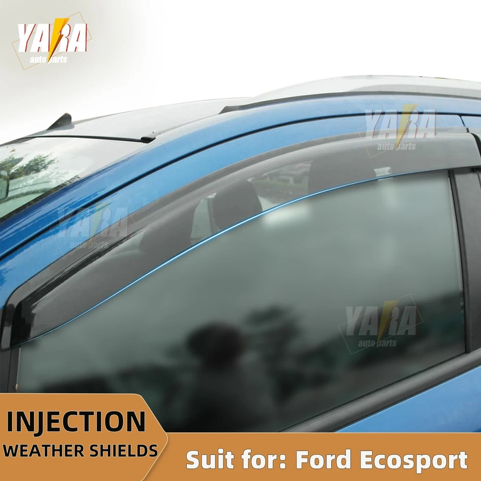 Injection Weather Shields Weathershield Window Visor for Ford Ecosport 2013-2022 - image 2 of 4