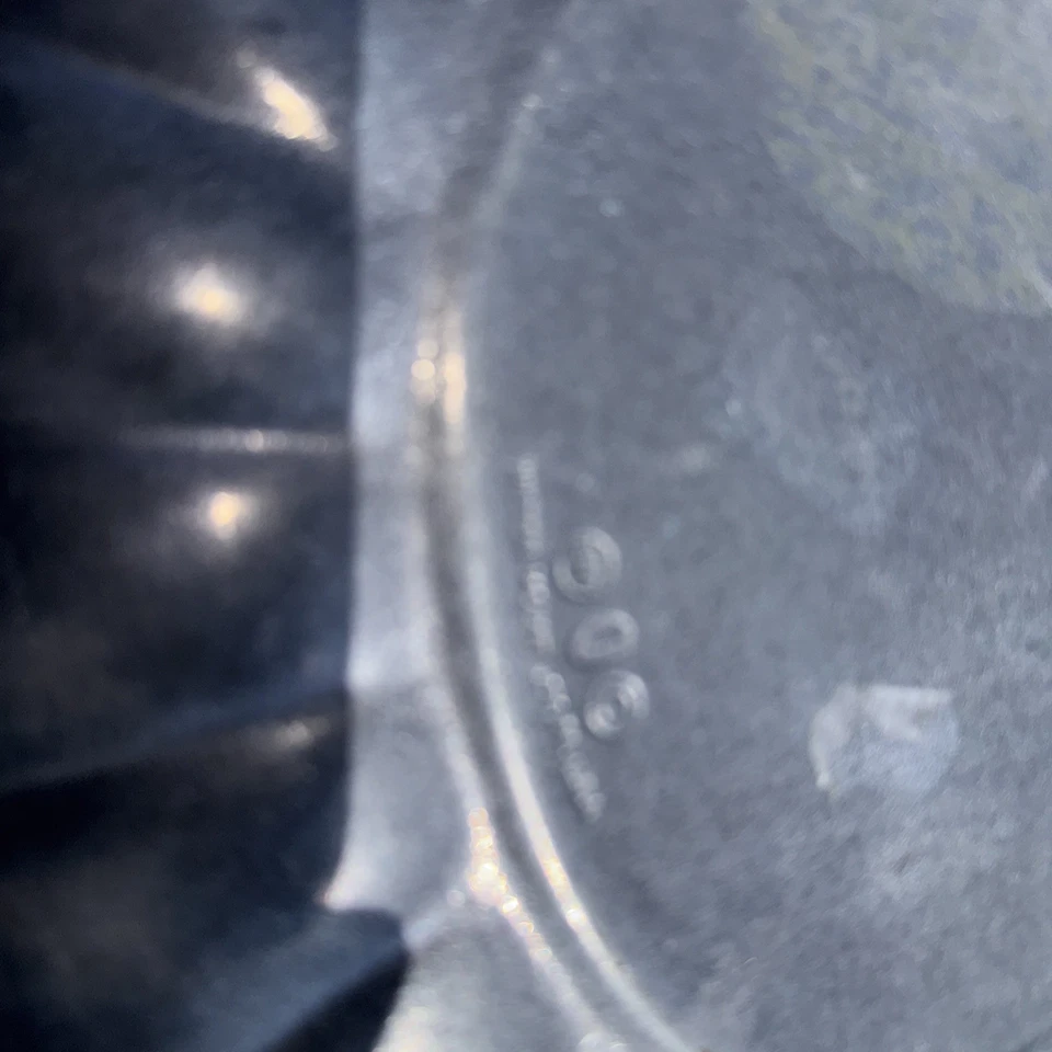 Wilton Armetale Metal USA Dish / Tray/ Plate -Oval Scalloped Edge 14x 10.5 - Image 3 of 4