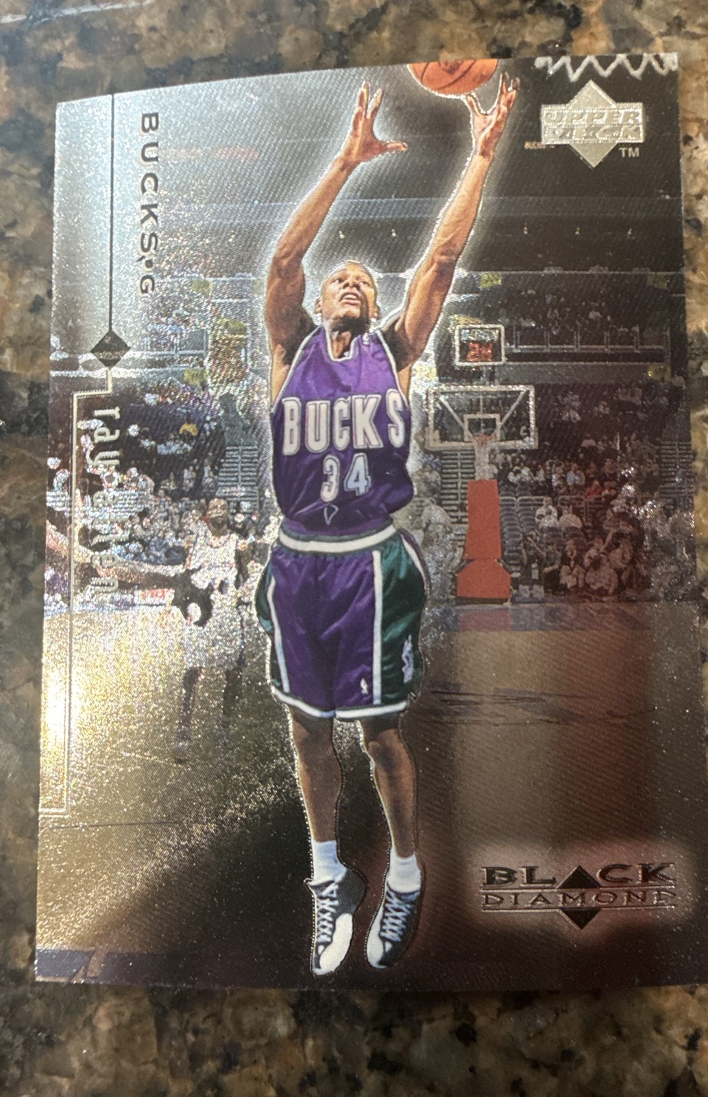 1998-99 Upper Deck Black Diamond - Ray Allen #52 Double Diamond /3000