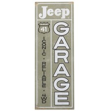 Jeep Garage Since 41 Vertical Metal Sign - Vintage Jeep Sign For Garage Sho... Jeep Garage Since 41 Vertical Metal Sign - Vintage Jeep Sign For Garage Sho...