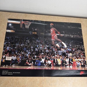 Michael Jordan Dunk Poster | eBay