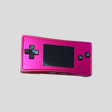 Nintendo Gameboy Pink Micro Handheld Console 