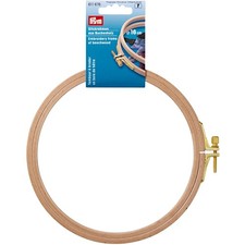 Prym Frame, Beechwood, 16cm Embroidery Hoop, Beige 16cm,