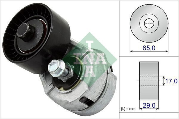 Riemenspanner Keilrippenriemen Schaeffler INA 534 0109 20 FüR Alfa Fiat Lancia 1-image