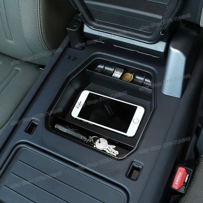 For Land Rover Defender Centre Armrest Console Cubby Storage Box Tray Organizer