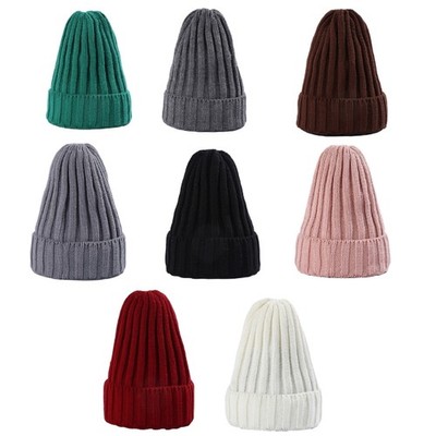Y2K Hip Hop Hat Harajuku Style Slouchy Beanies Jacquard Hat Versatile Unisex Hat